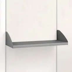 24" Metal Half-Height Shelf