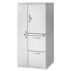 4-High Wardrobe-Cupboard Tower, Left-Hand, File/File