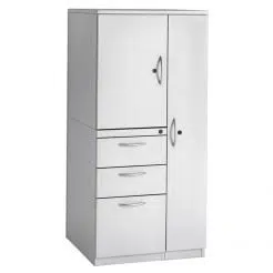 4-High Wardrobe-Cupboard Tower, Right-Hand, Box/Box/File