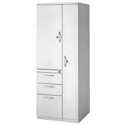 5-High Wardrobe-Cupboard Tower, Right-Hand, Box/Box/File