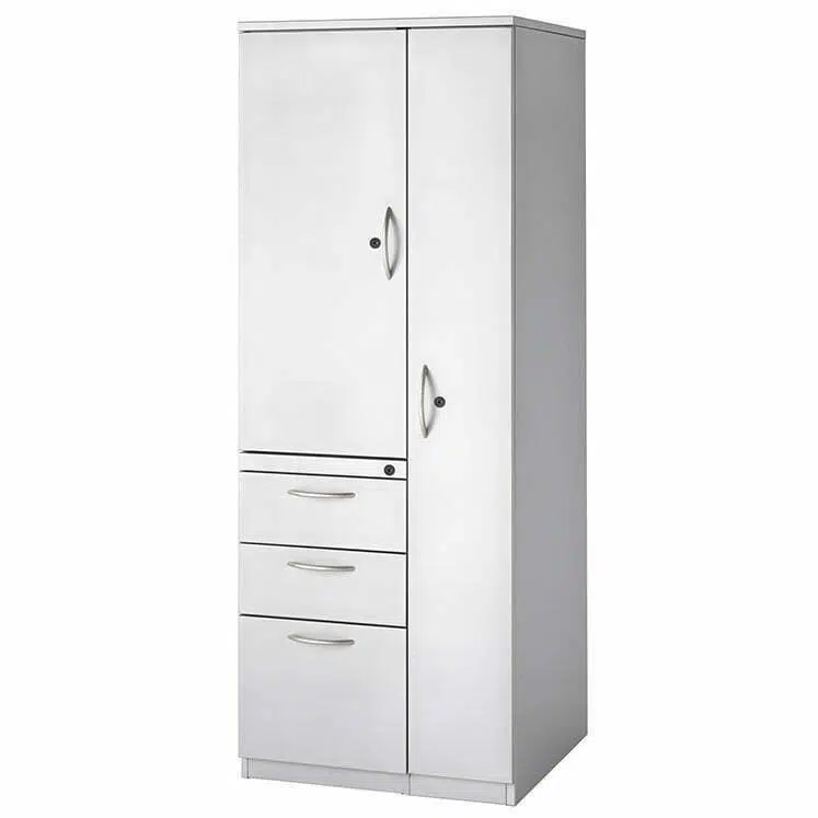 5-High Wardrobe-Cupboard Tower, Right-Hand, Box/Box/File