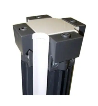 Connector Post Hardware Kit, 4-Way, 80 Inch